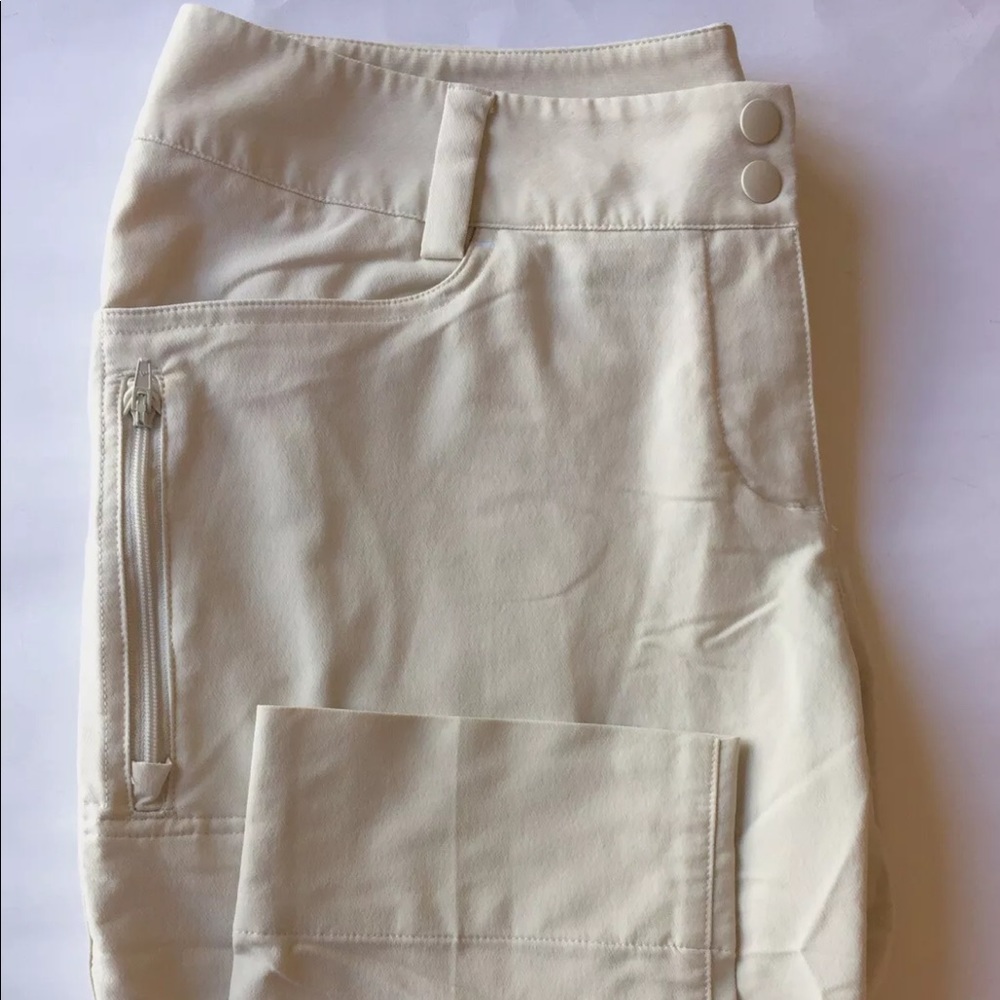 Adidas Climalite Women Golf Pants Beige Size 6